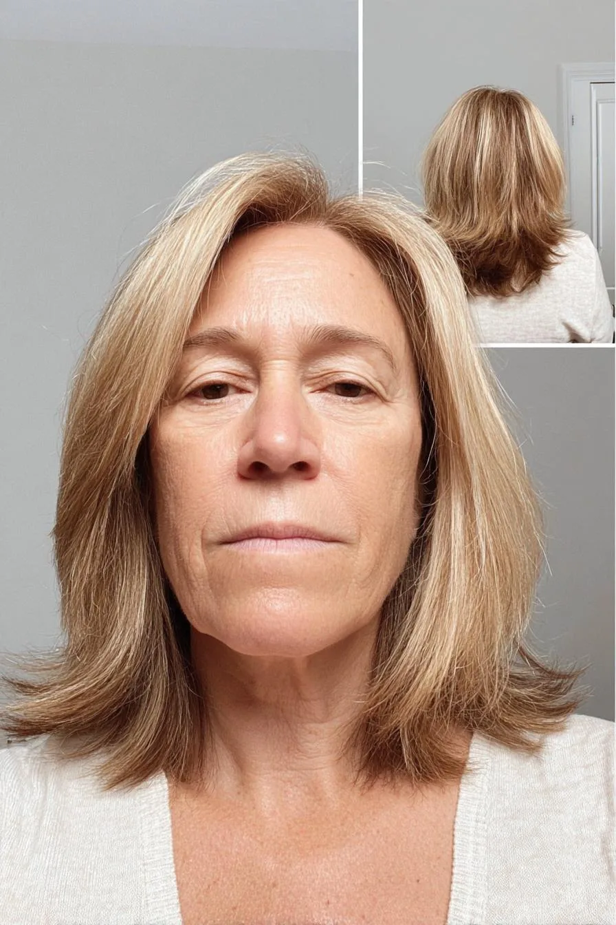 Blonde Beauty with Layers