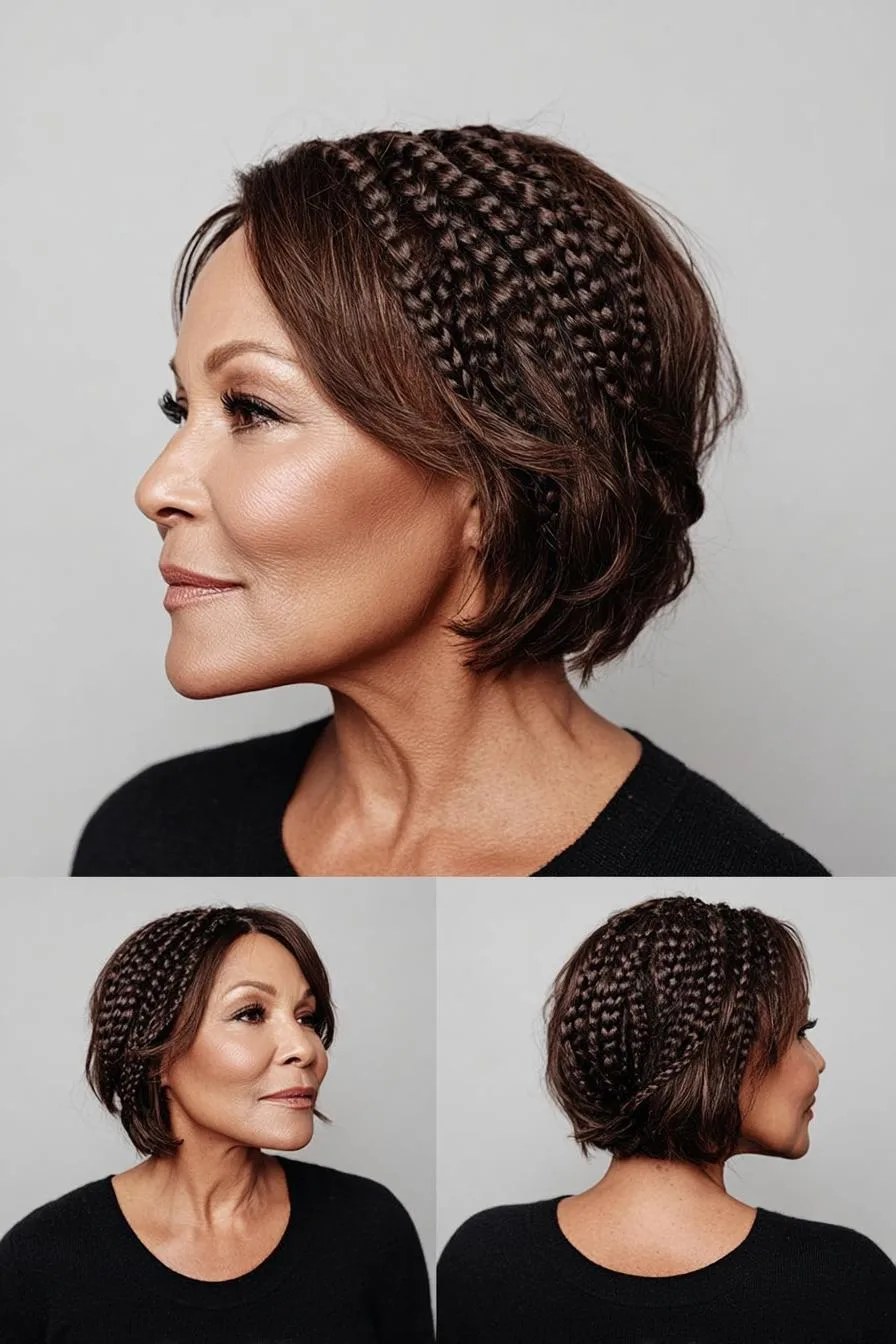 Braided Crown and Waves