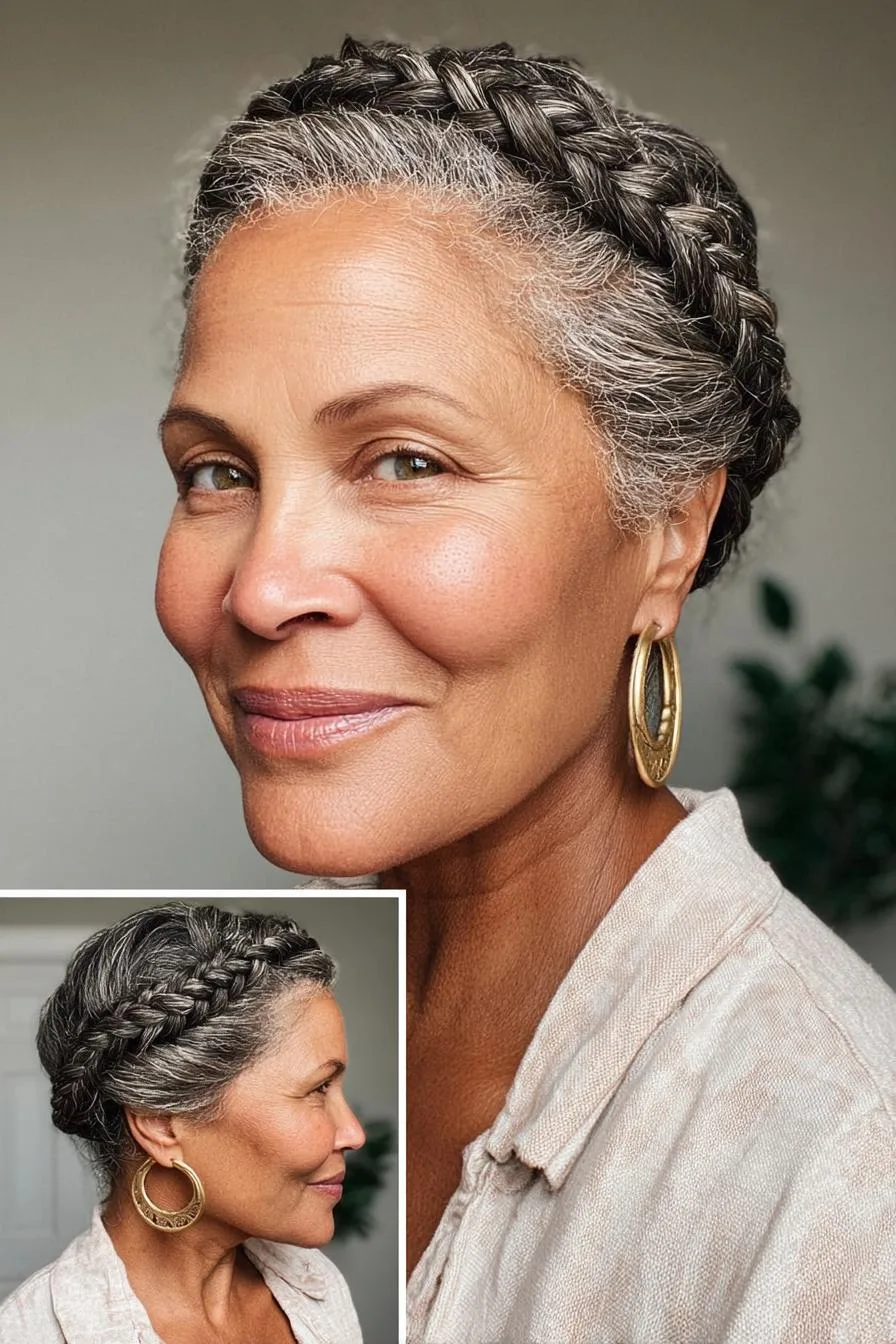 Braided Elegance in Silver