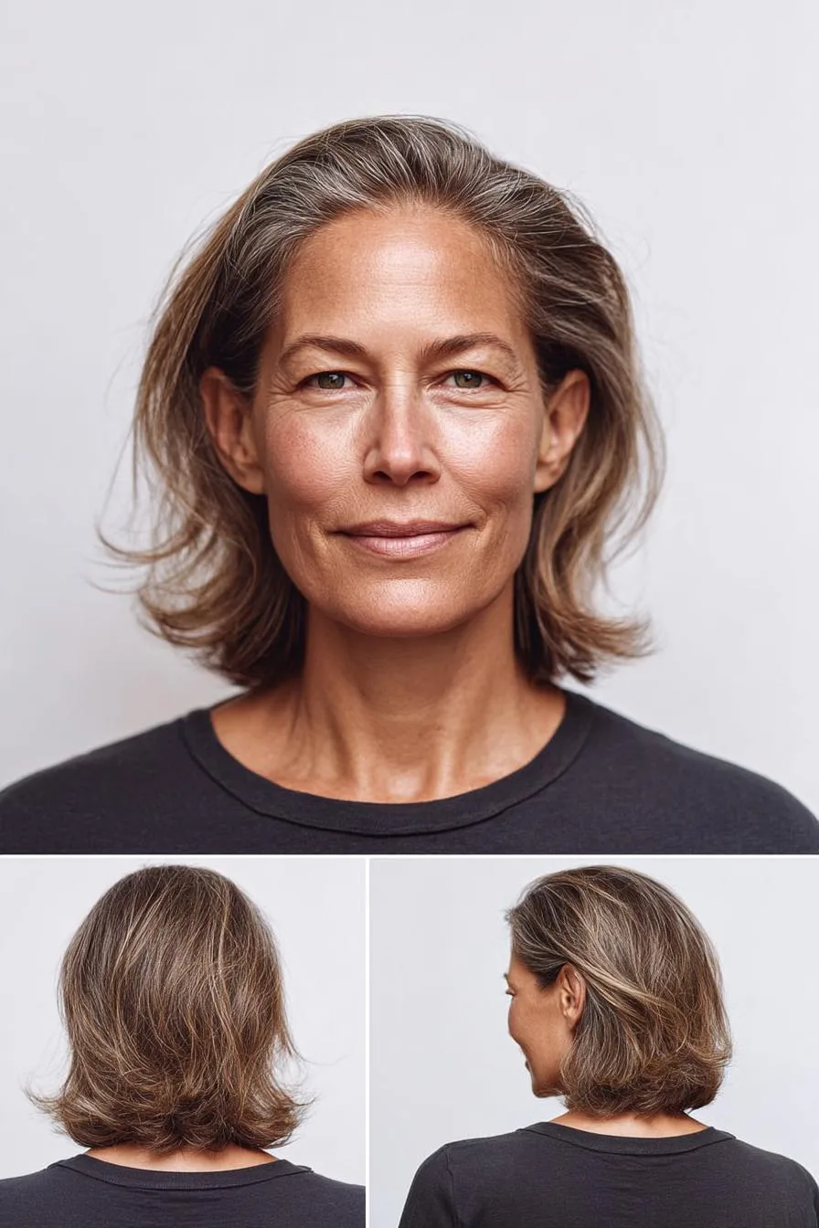 Elegant Layered Hair