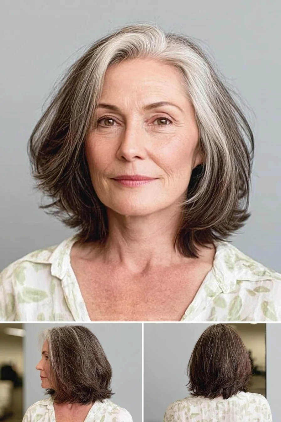 Elegant Shoulder Length Hair