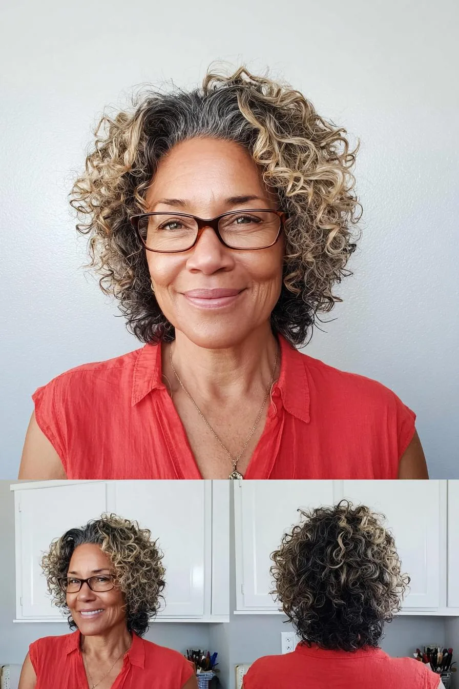 Golden Layers of Curls