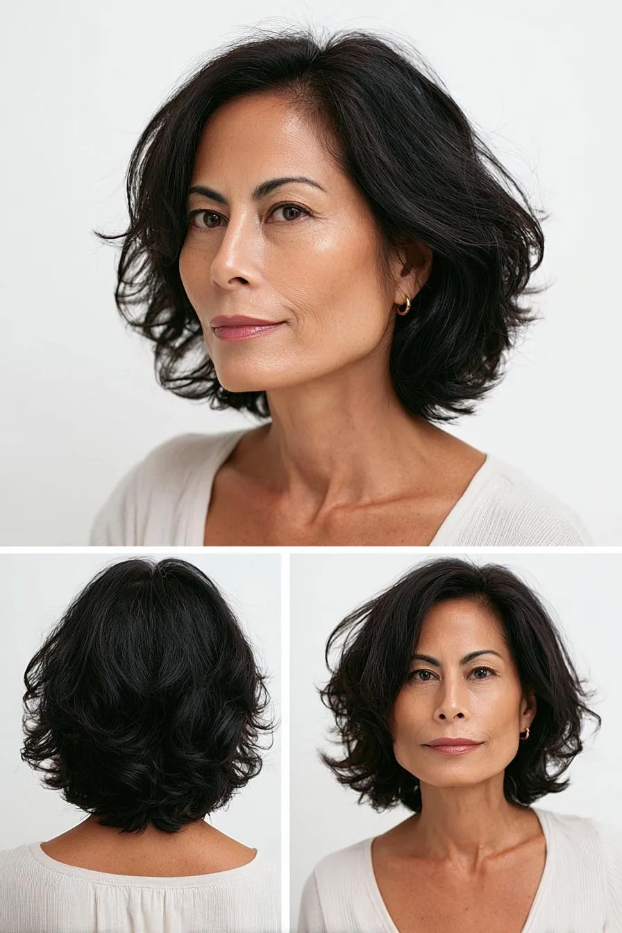 Layered Waves Radiant Glow