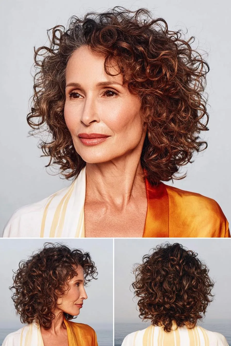 Naturally Beautiful Bouncy Curls