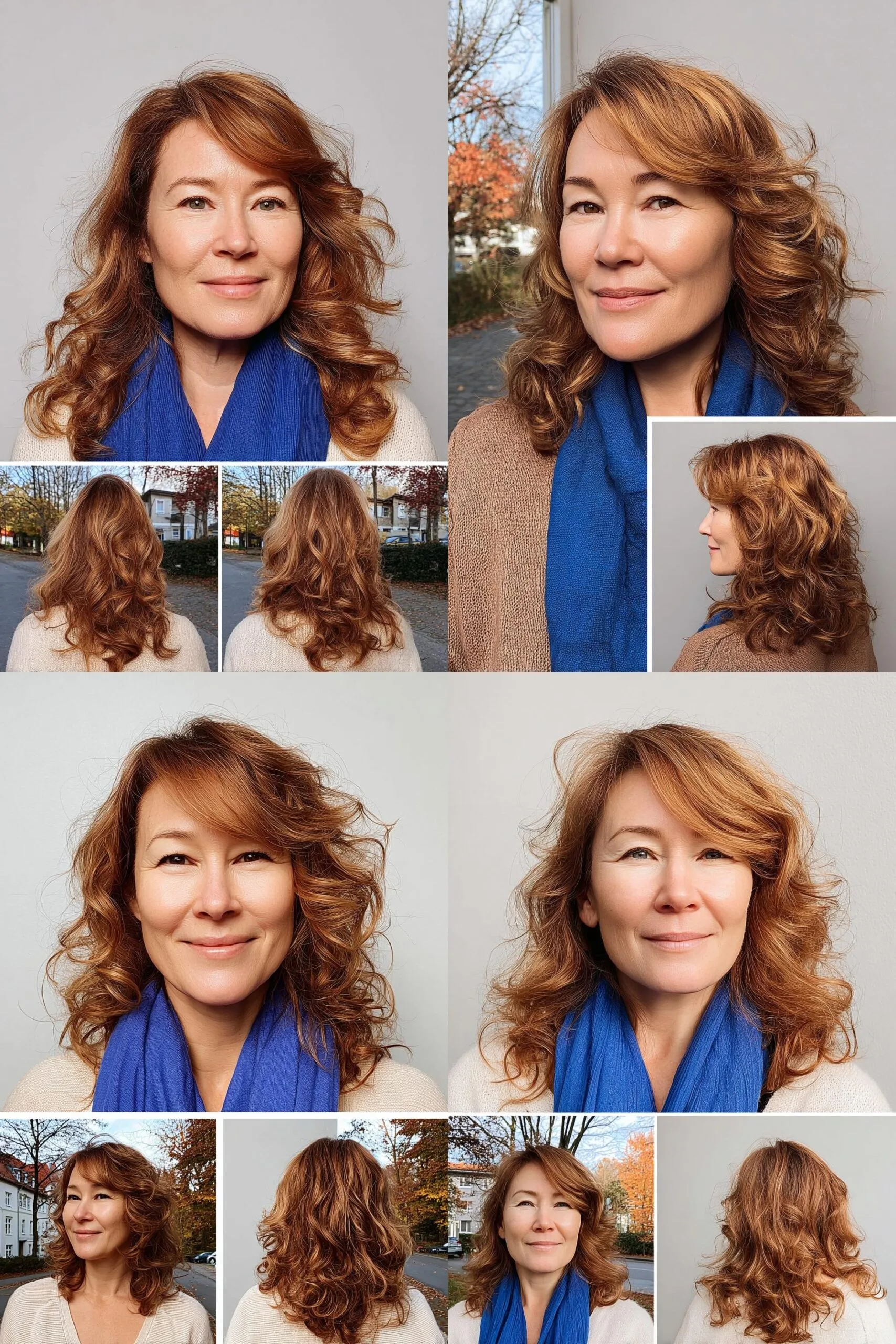 Radiant Flowing Curls