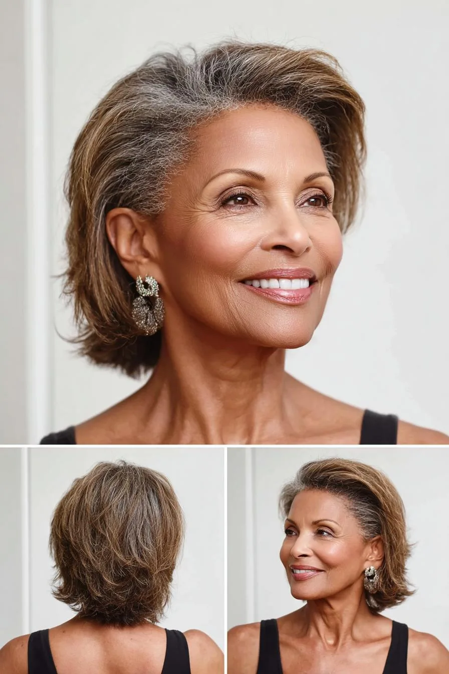 Refined Layered Bob Style