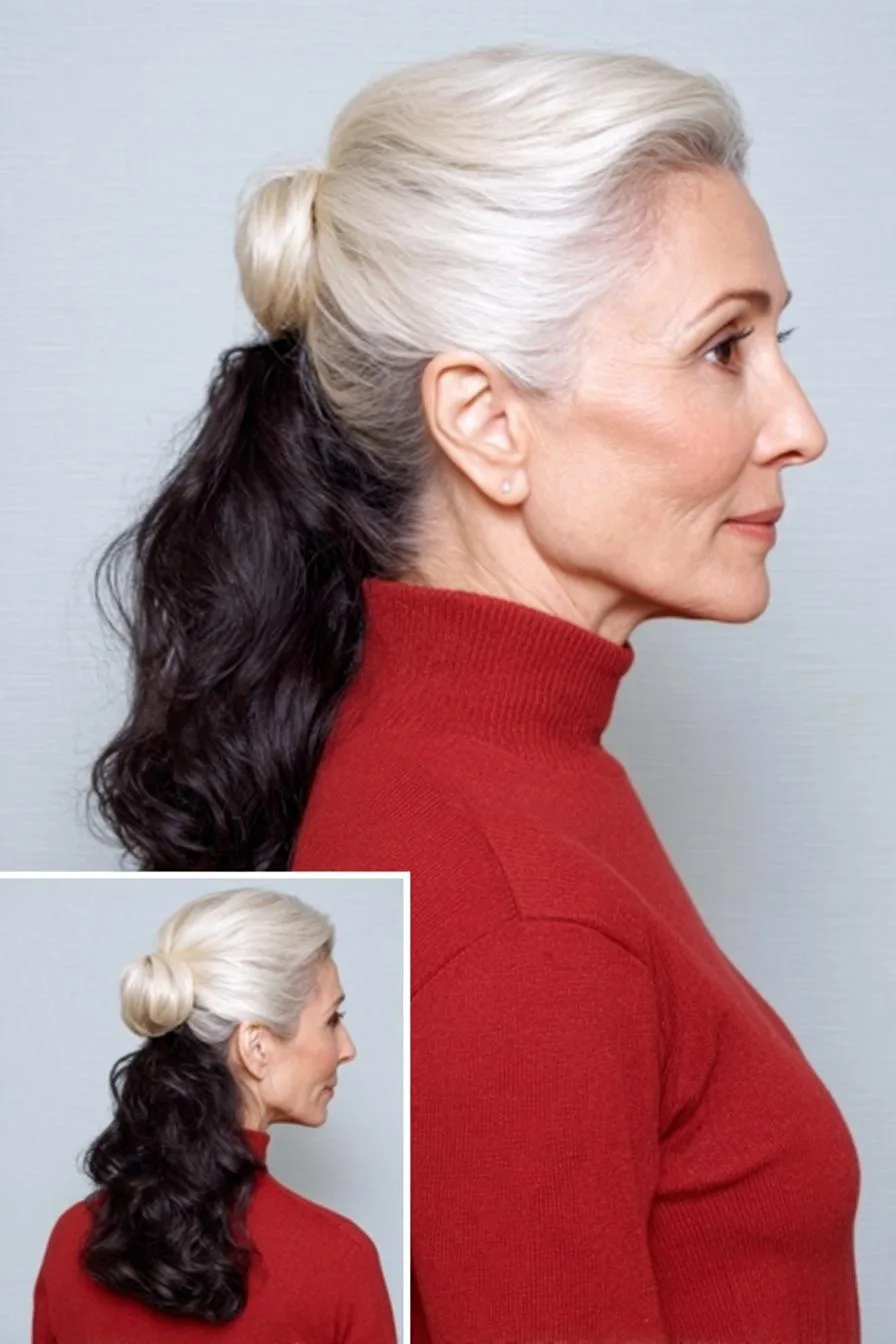 Silver and Ebony Elegance