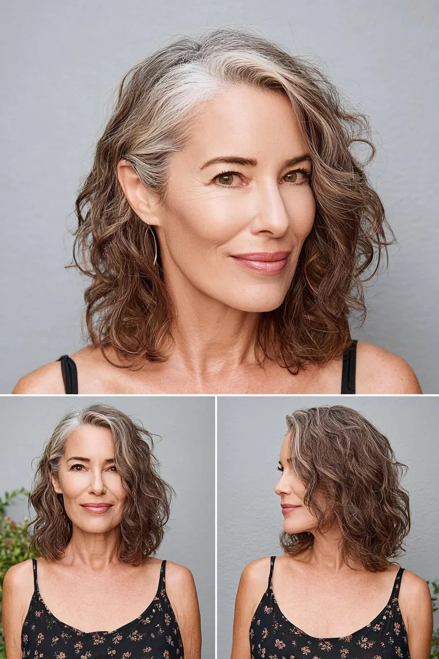 Silver Streaks and Curls