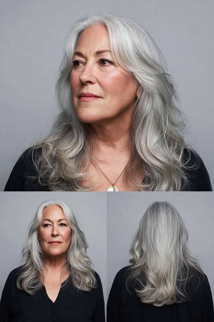 Silver Waves Timeless Beauty