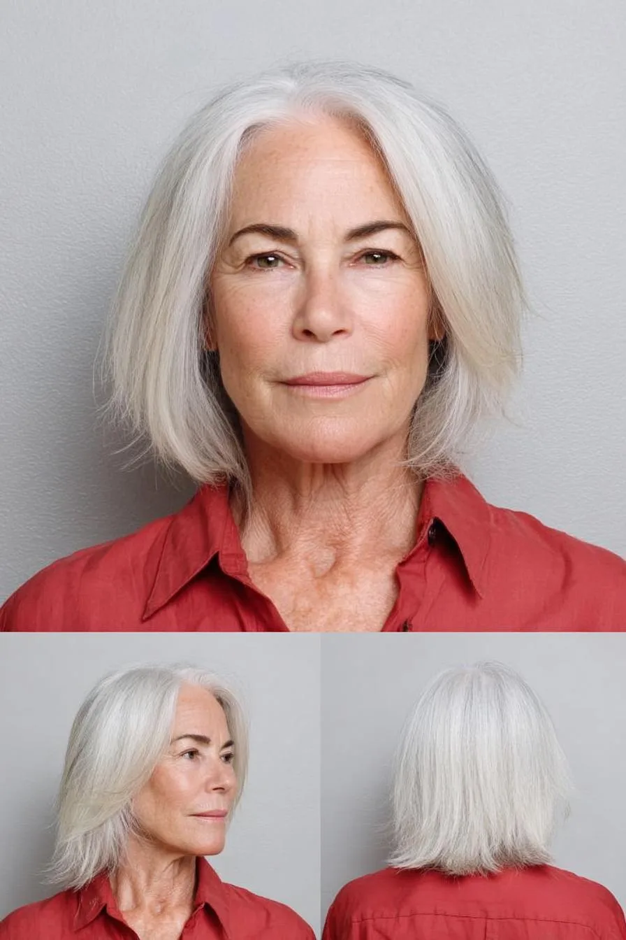 Silvery Elegance in Layers