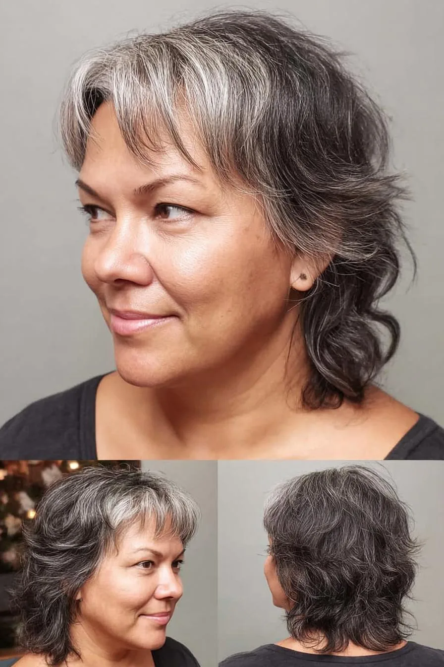 Soft Layers and Bangs