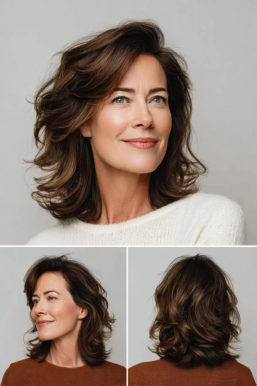 Stylish Layered Waves