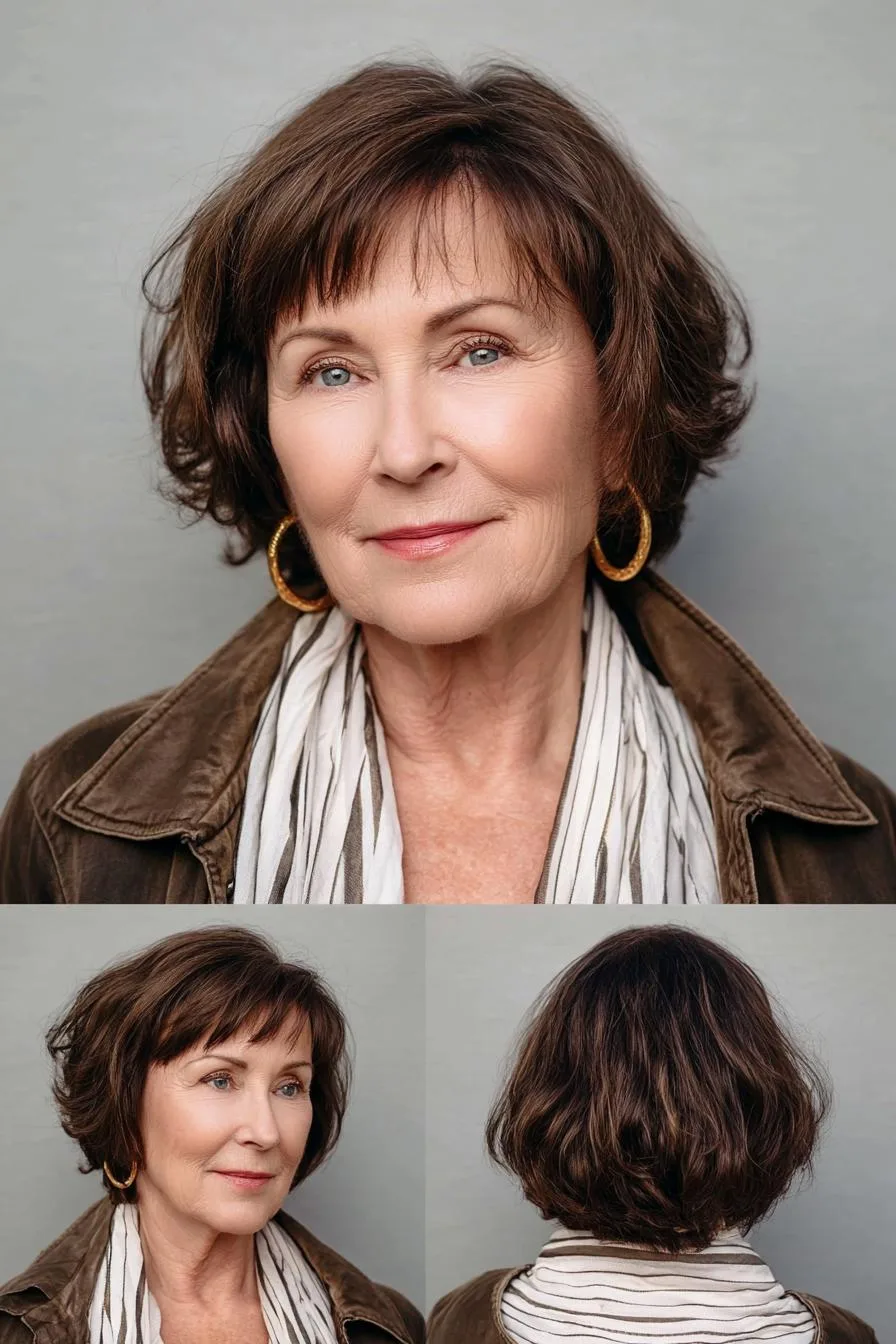 Textured Waves and Bangs