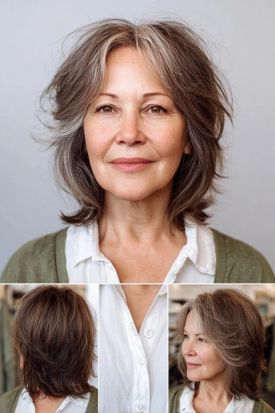 Timeless Graceful Layered Hair