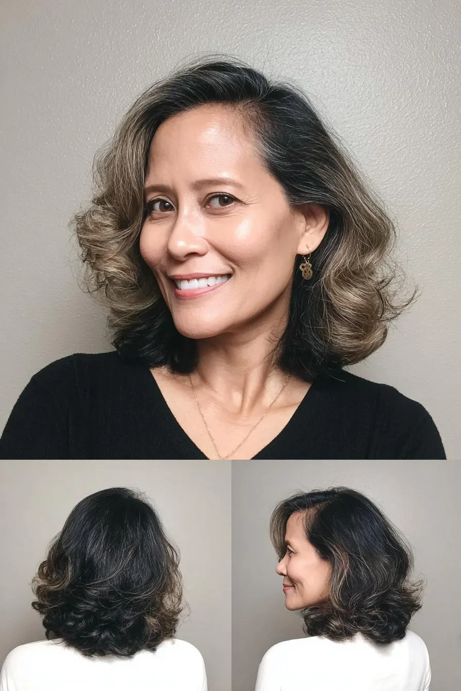 Voluminous Soft Curls Style