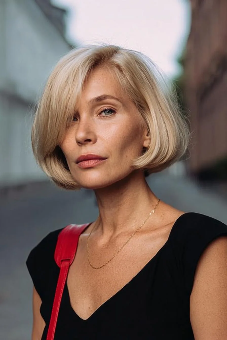 Blonde Bob Timeless Elegance