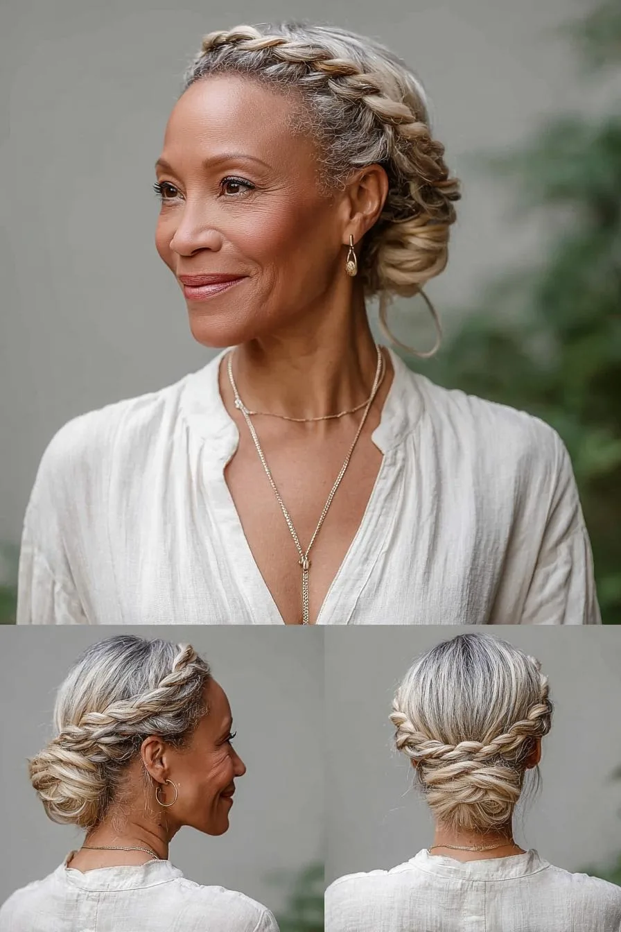 Braided Elegance in Bloom