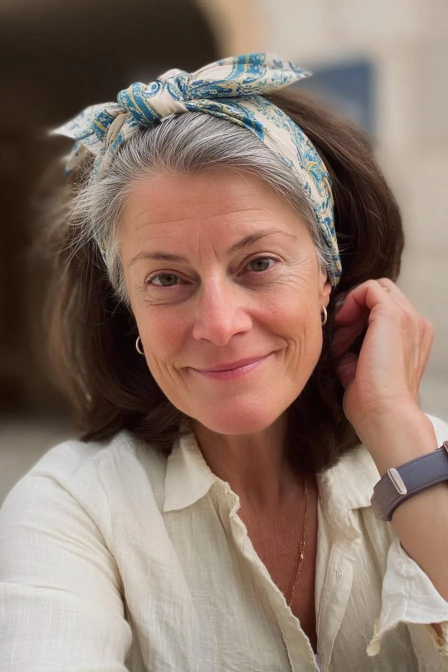 Charming Headscarf Style