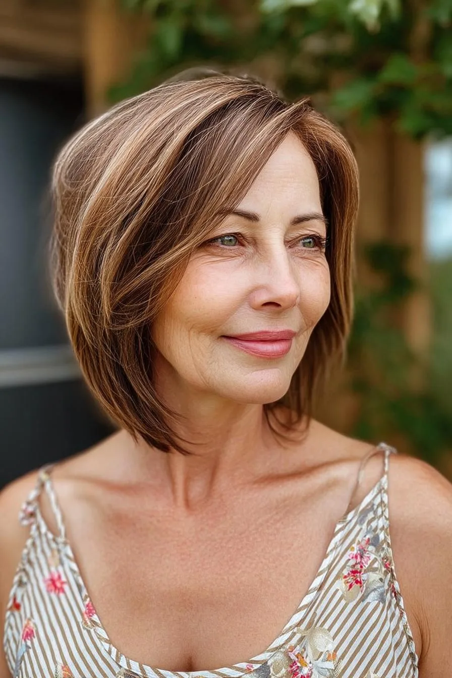 Chic Bob Radiates Elegance