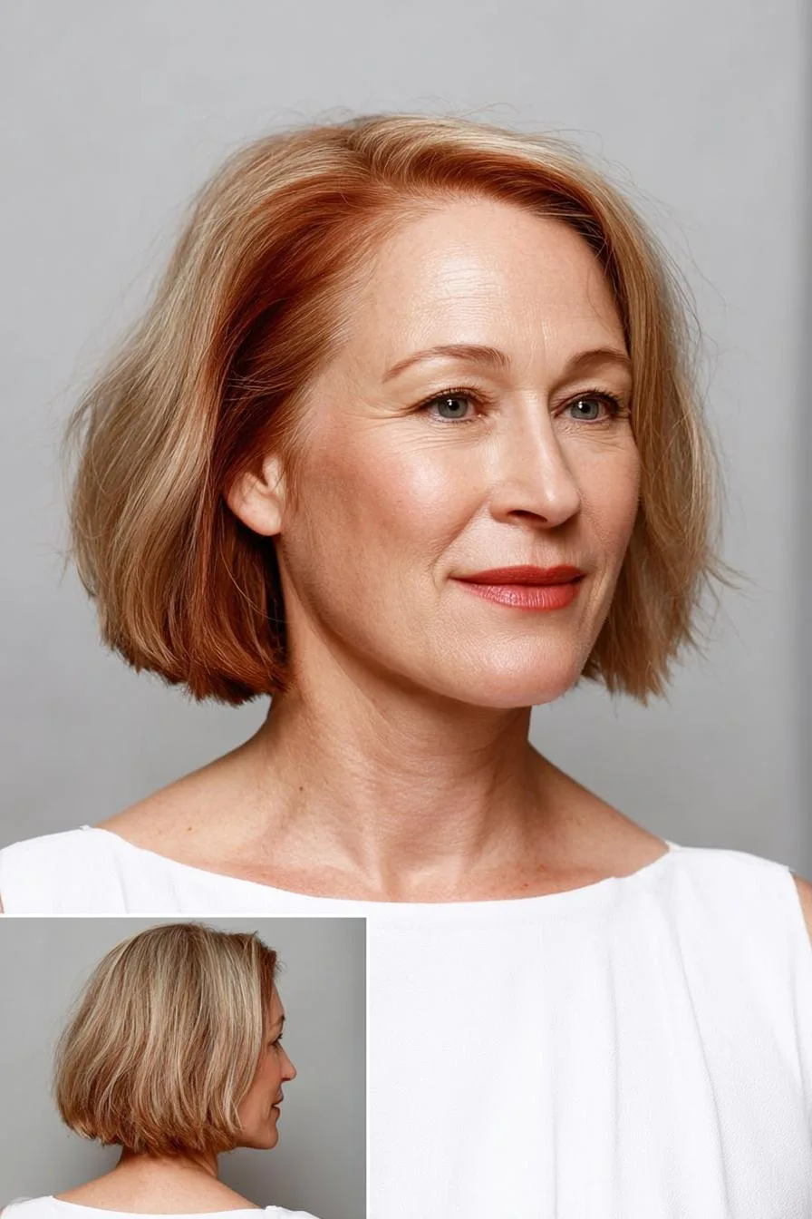 Chic Layered Bob Style