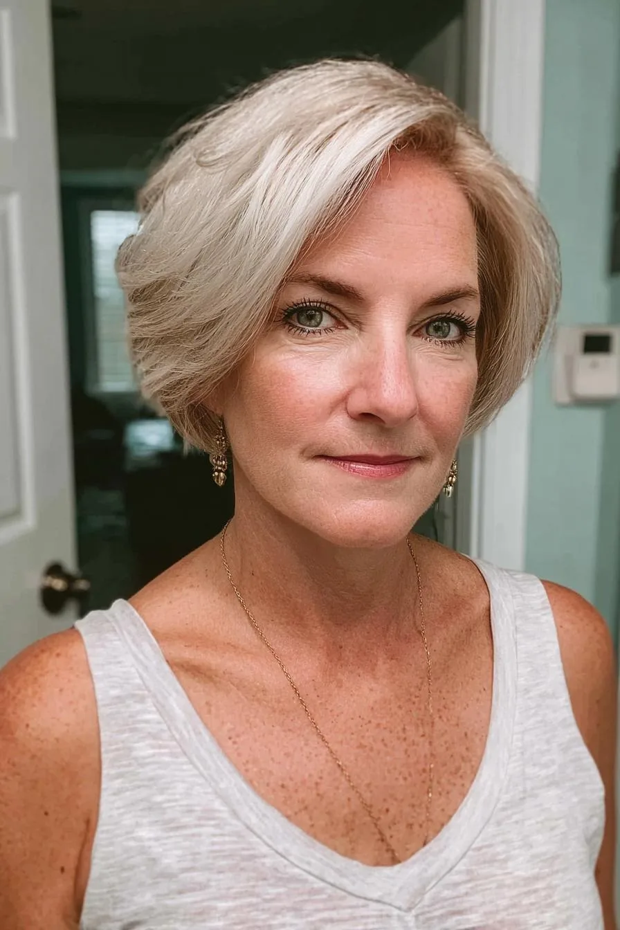 Chic Layered Bob Style