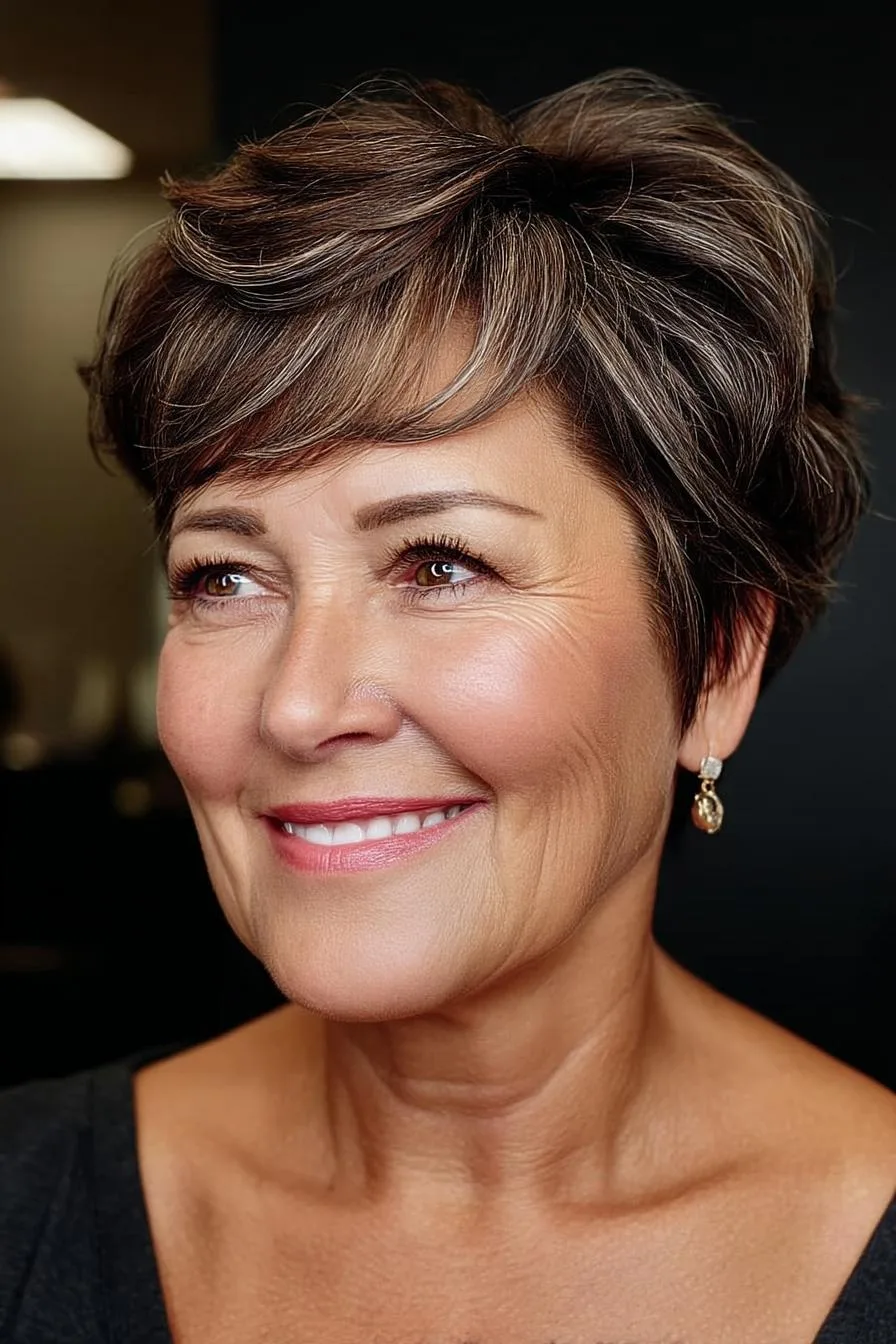 Chic Messy Pixie Vibes