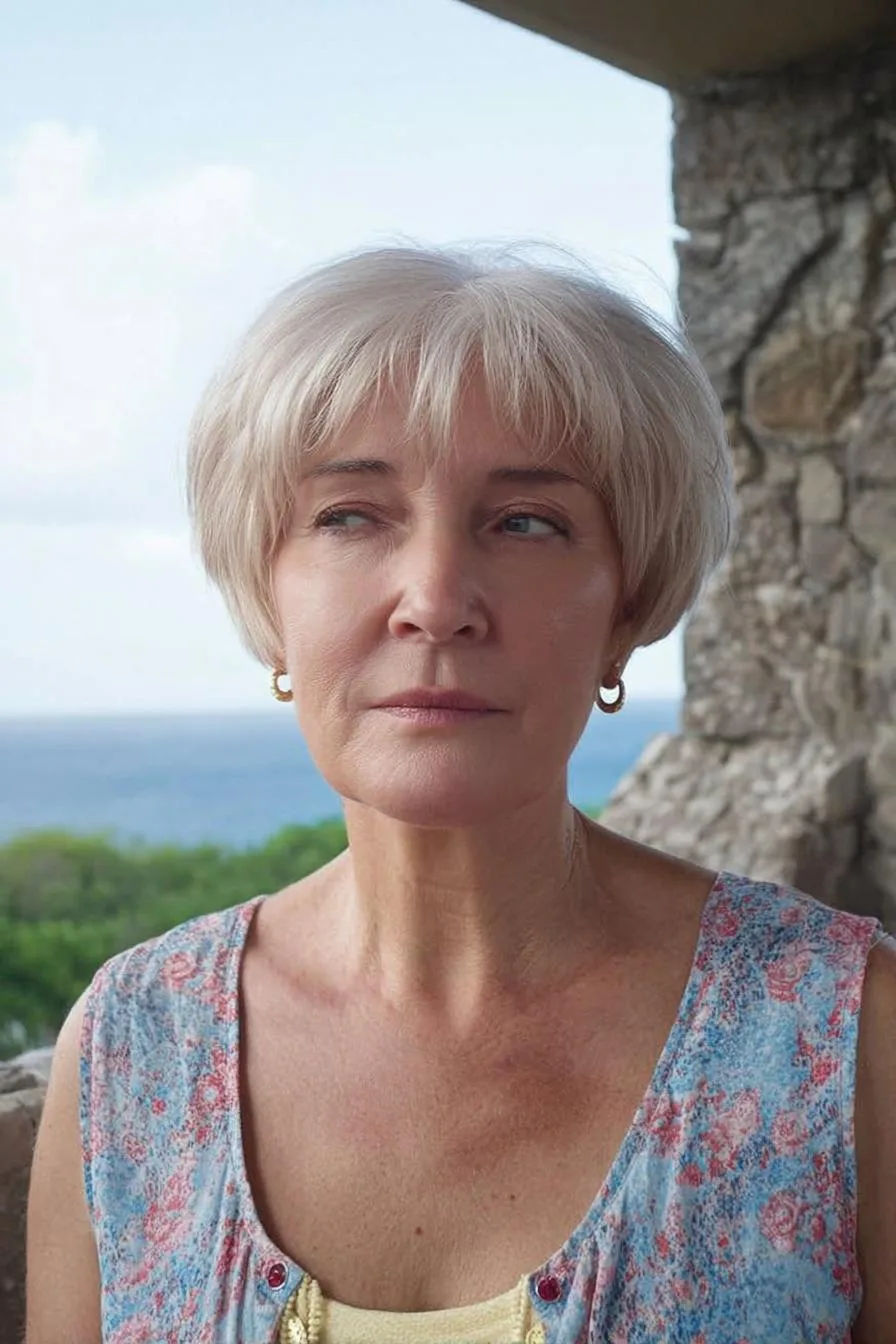 Chic Short Layered Bob