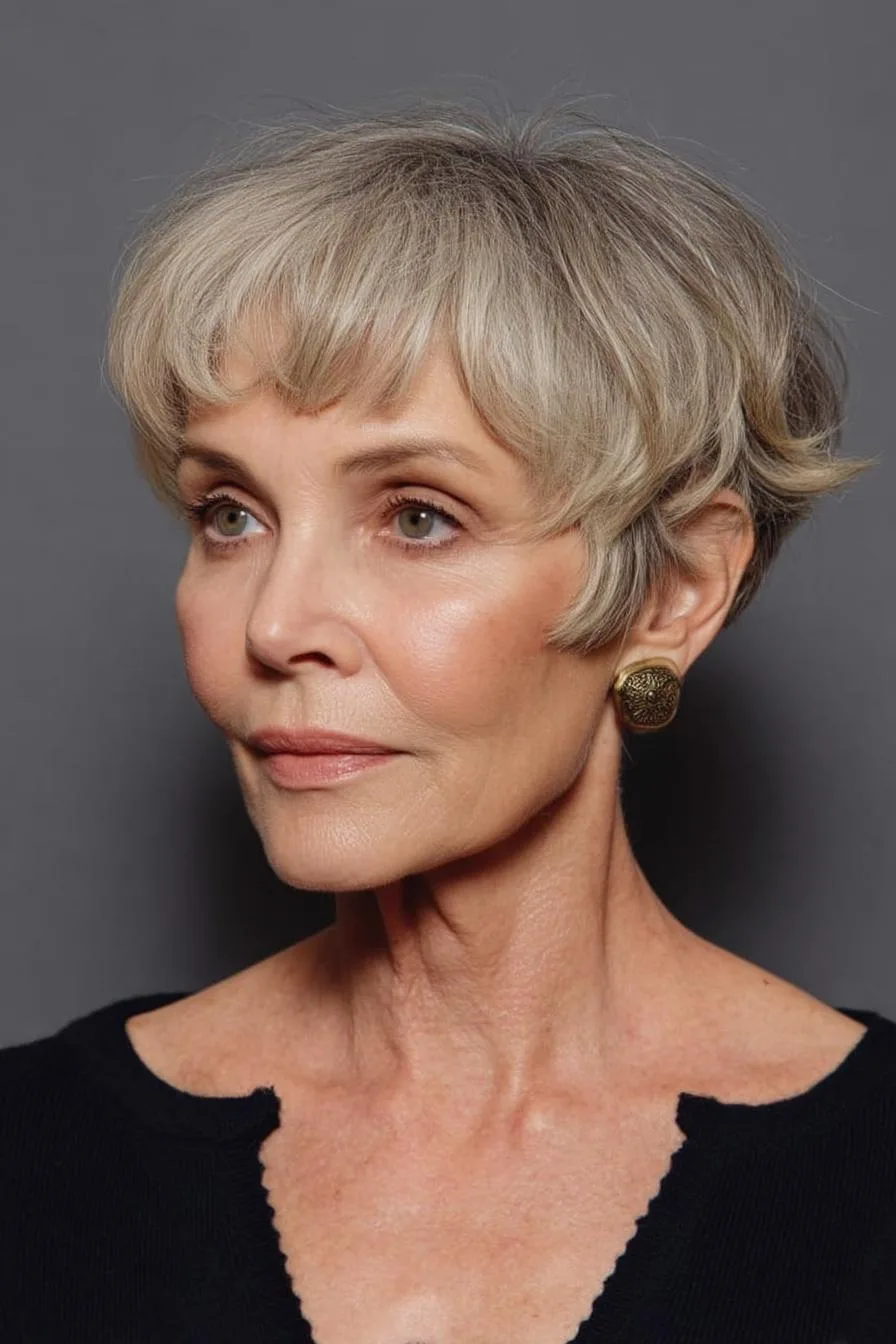 Chic Short Layered Haircut