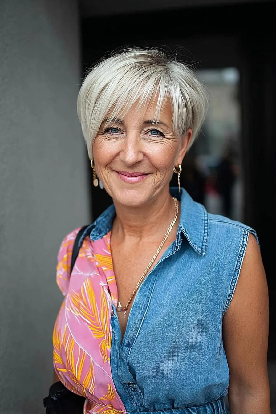 Chic Textured Pixie Bob