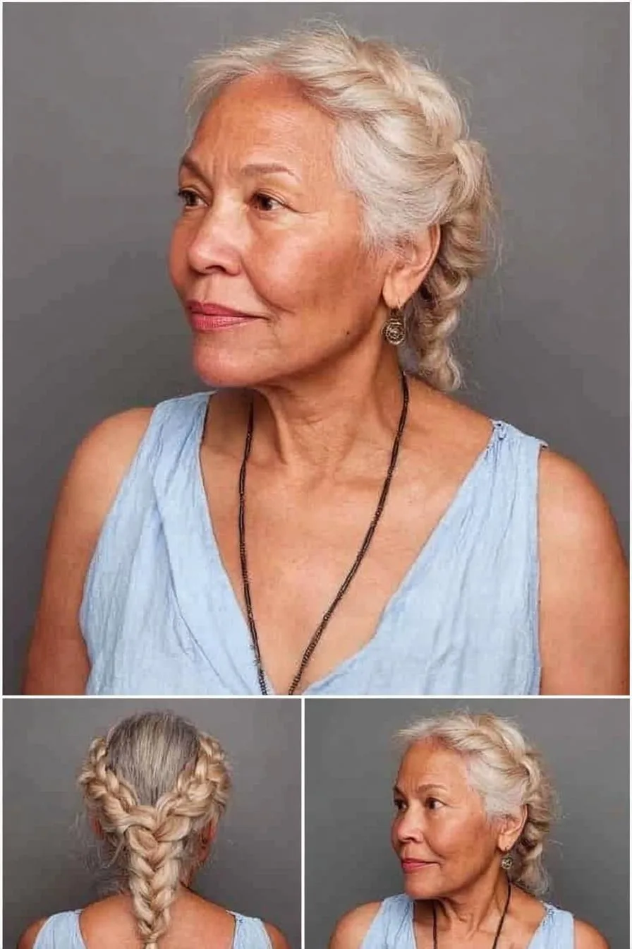 Elegant French Braid Style