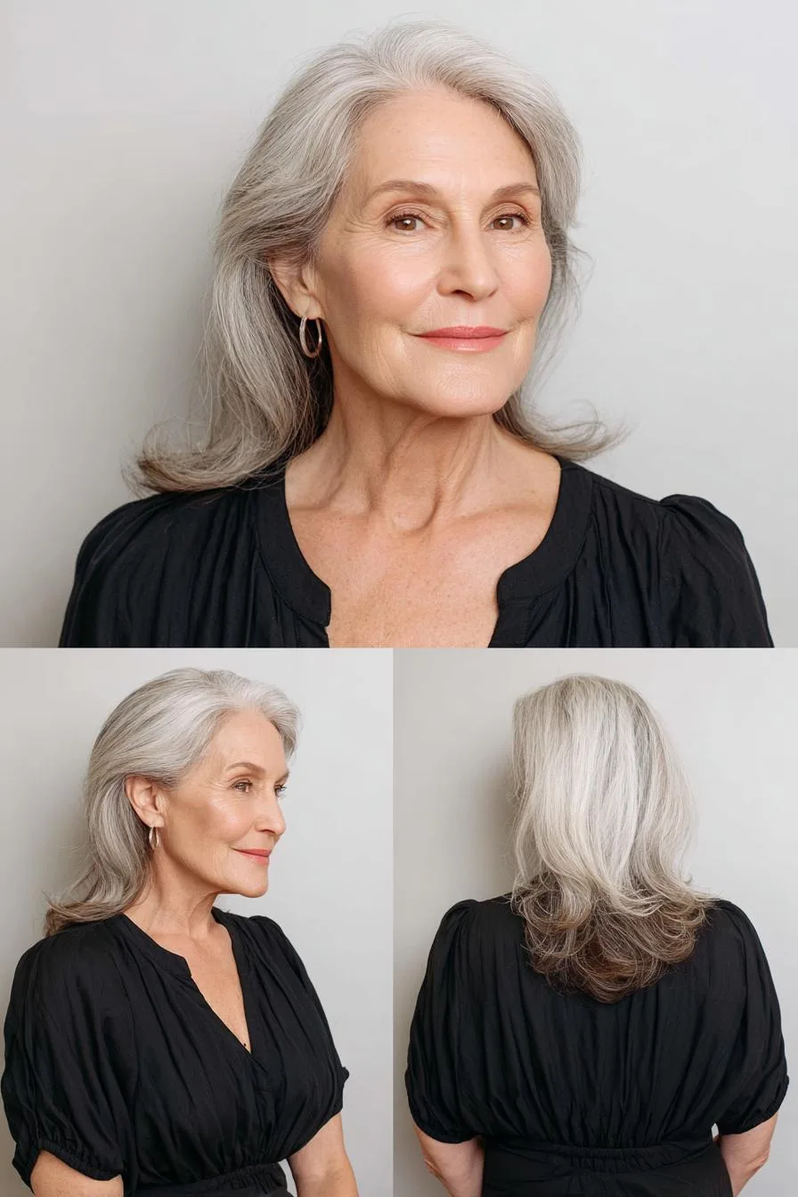 Elegant Grace in Gray