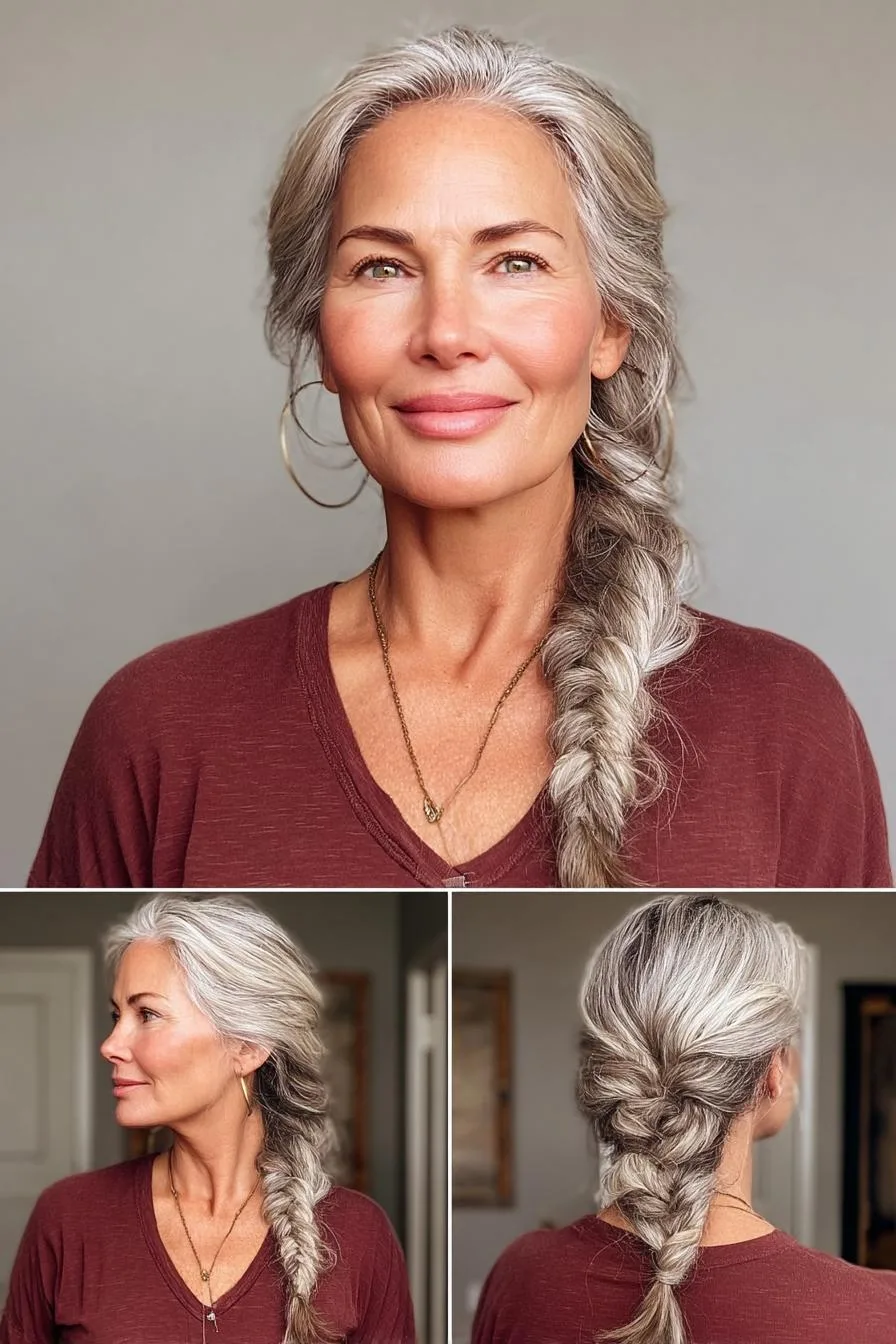 Graceful Fishtail Look