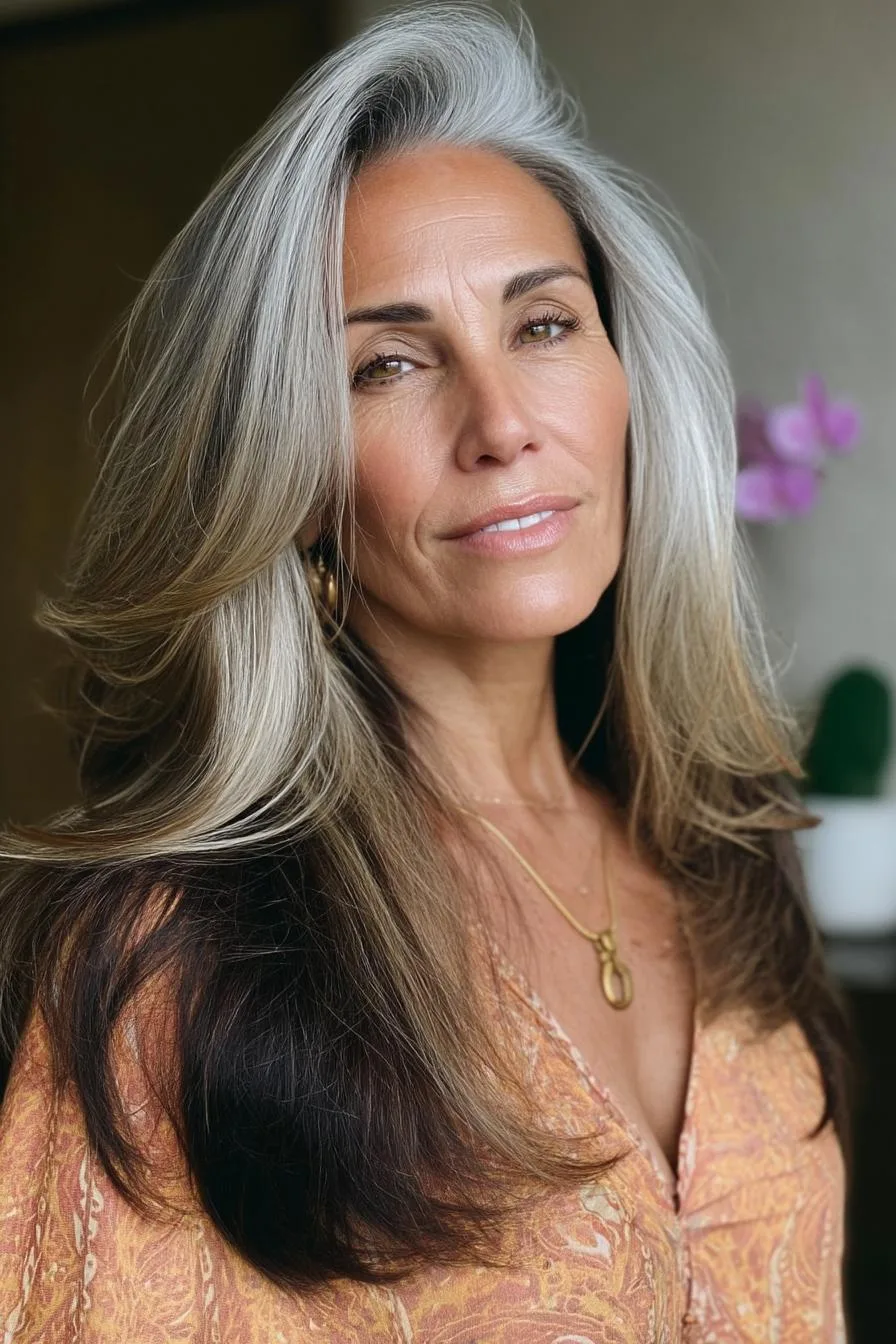 Graceful Waves of Beauty