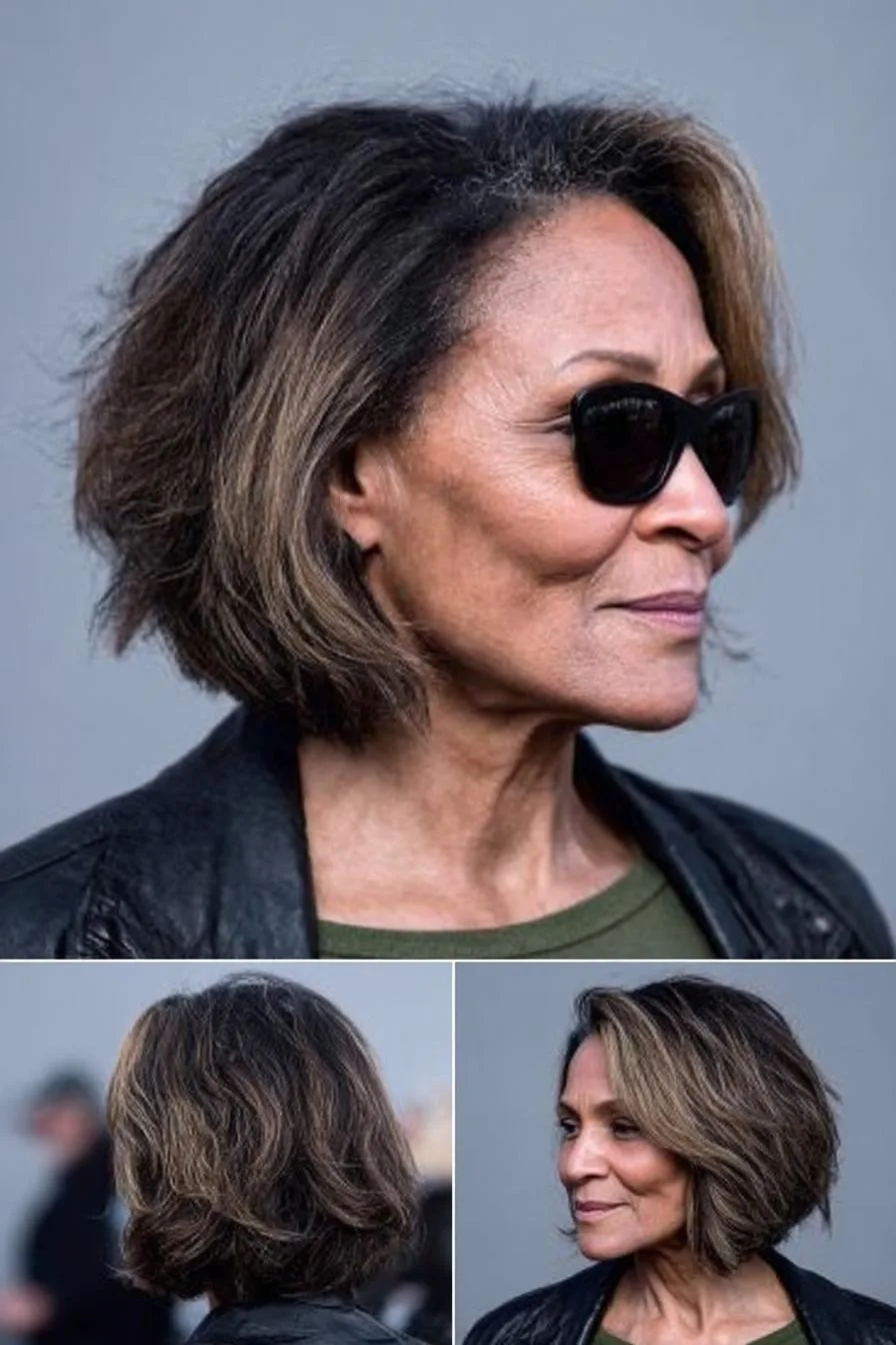 Layered Elegance with Highlights