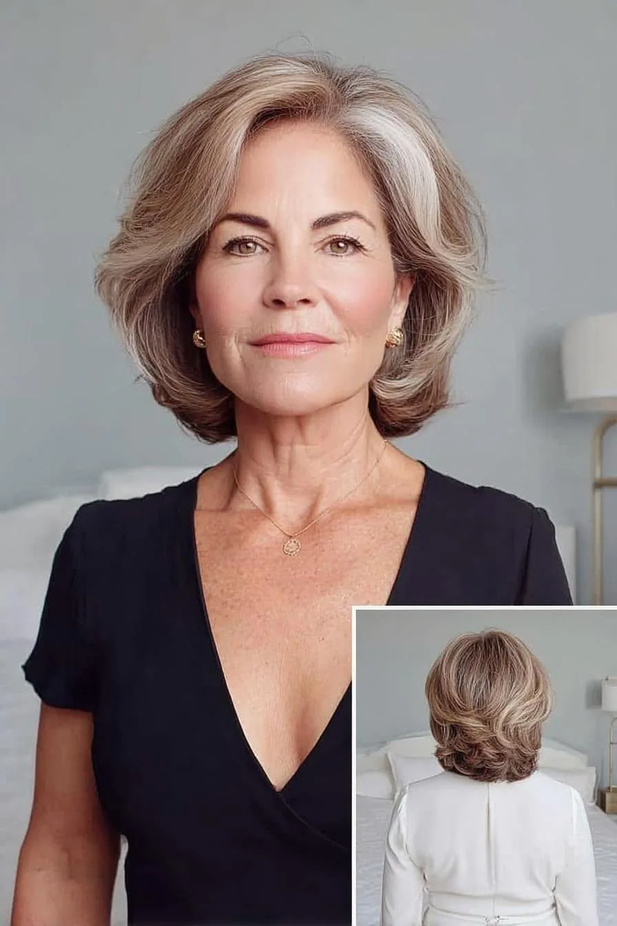 Layered Elegance with Highlights