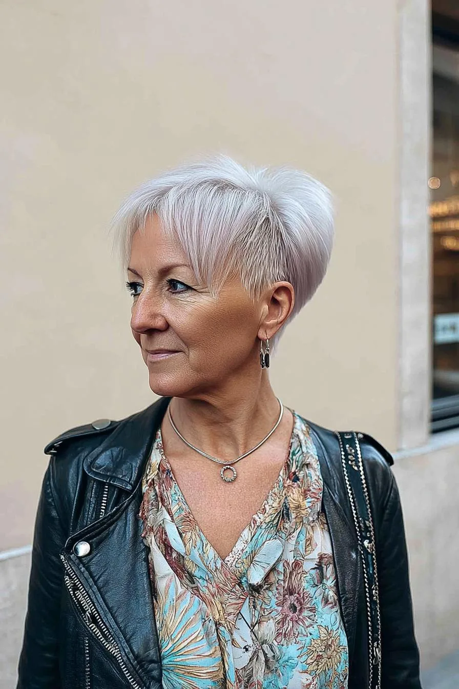 Platinum Pixie Style Vibes