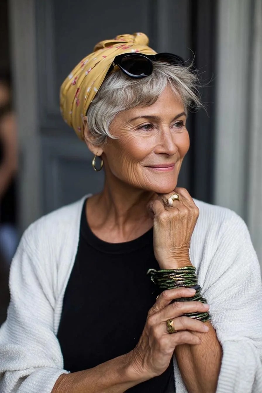 Silver Pixie Vibrant Style