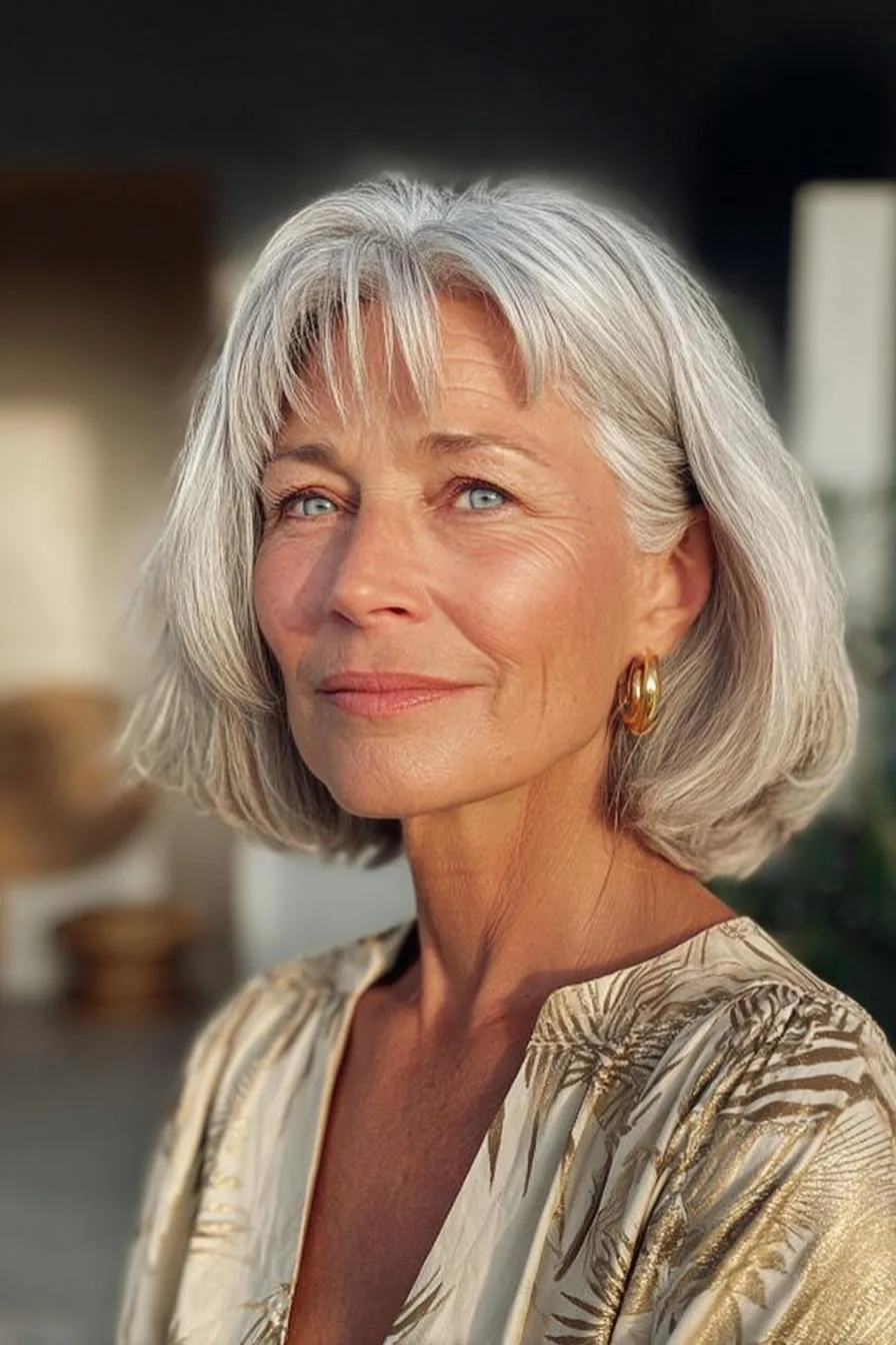 Silver Strands Radiant Beauty