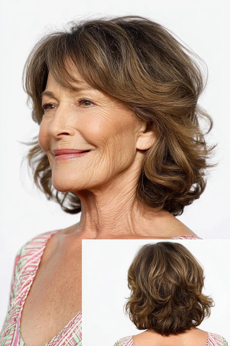 Soft Layers and Bangs