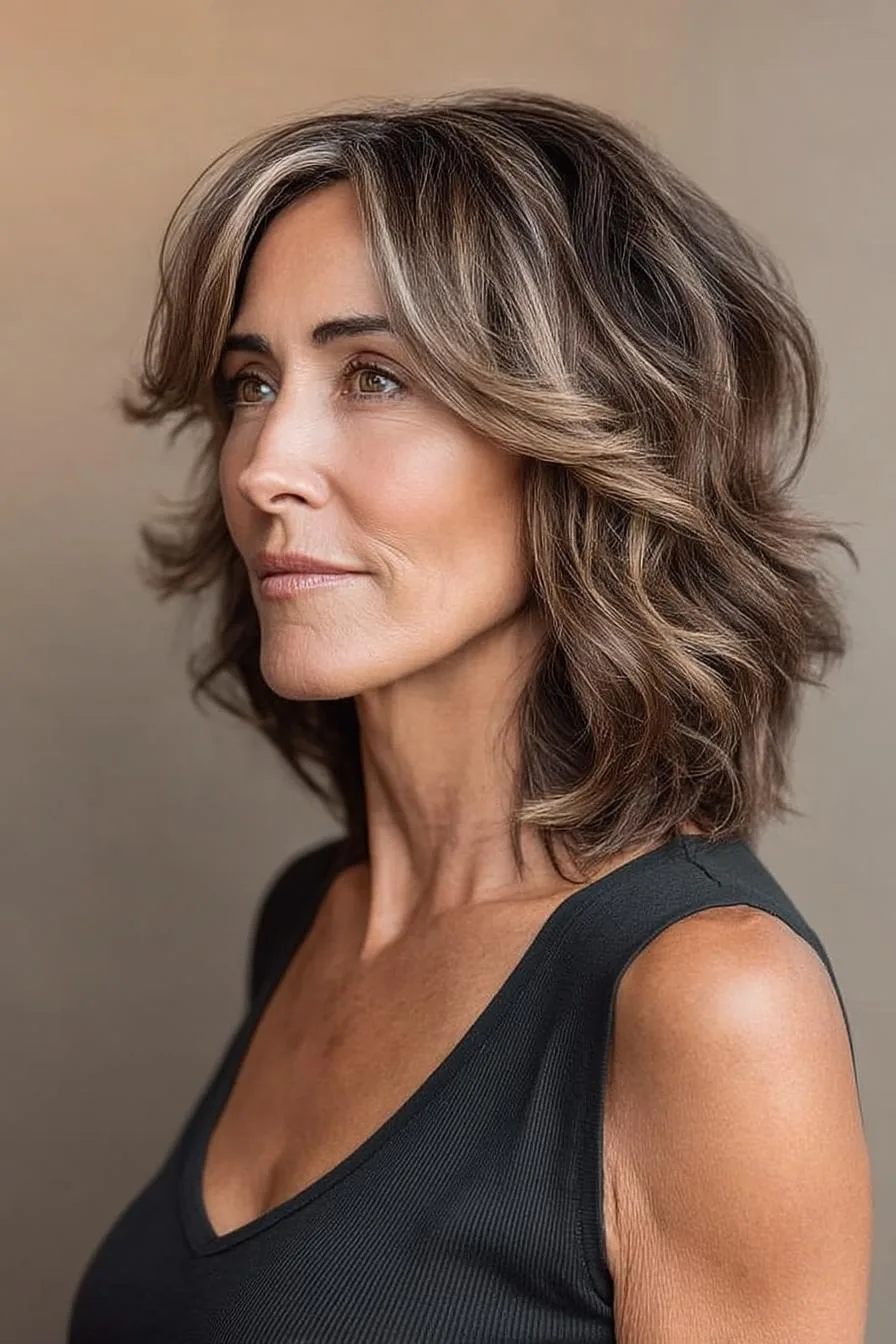 Soft Layers Flowing Gracefully