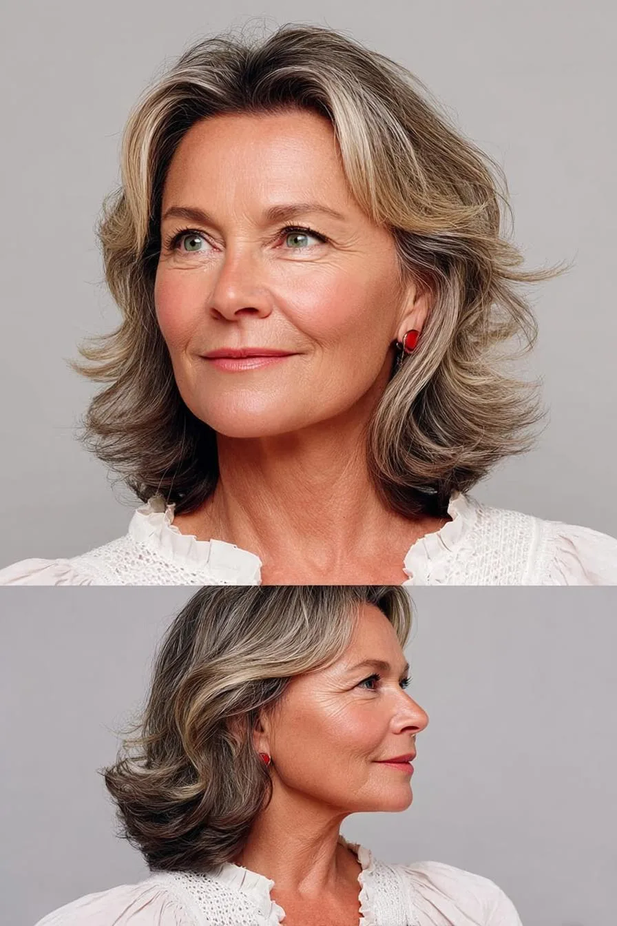 Soft Waves Framing Elegance