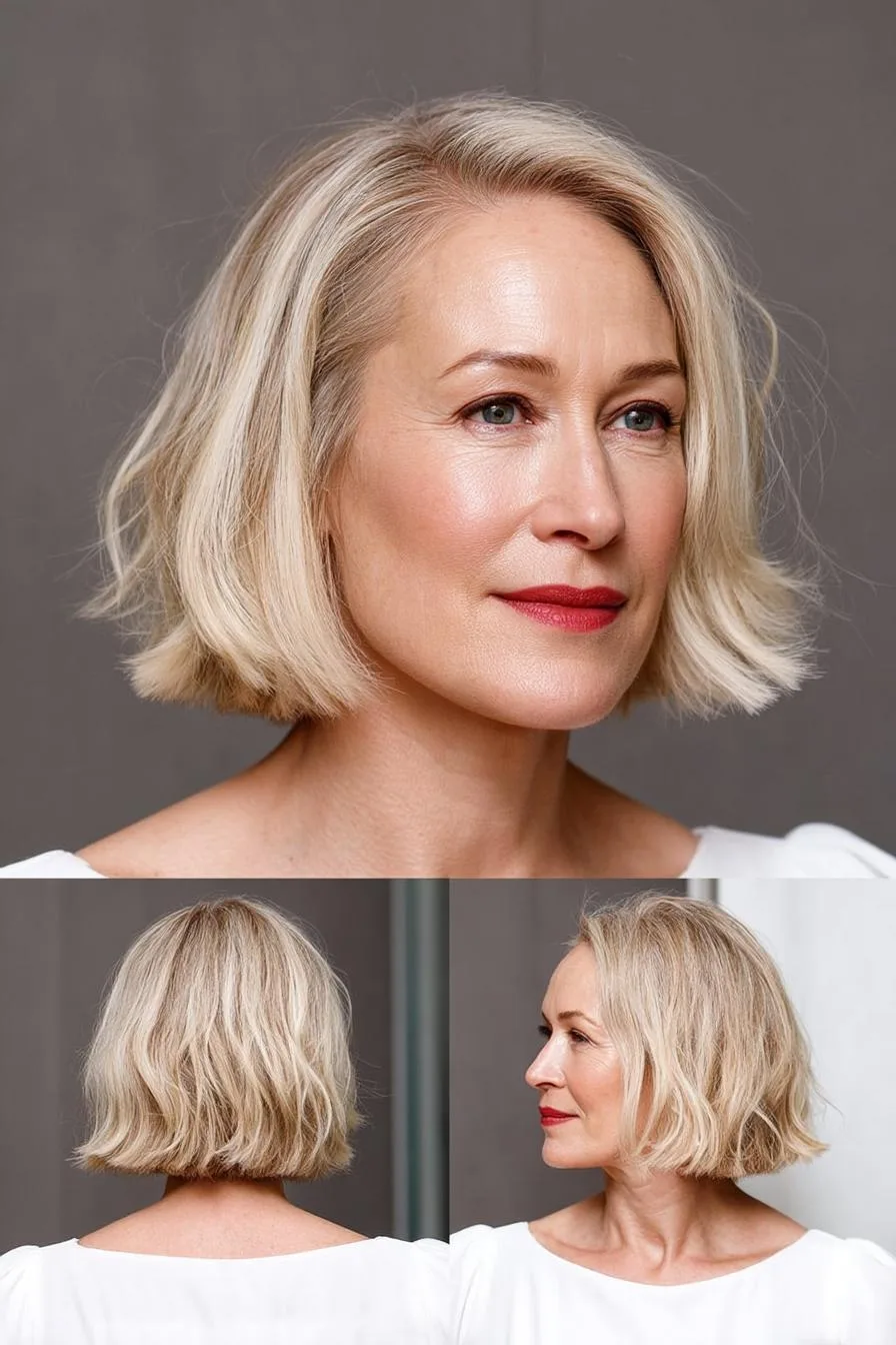 Textured Elegance Bob Vibes