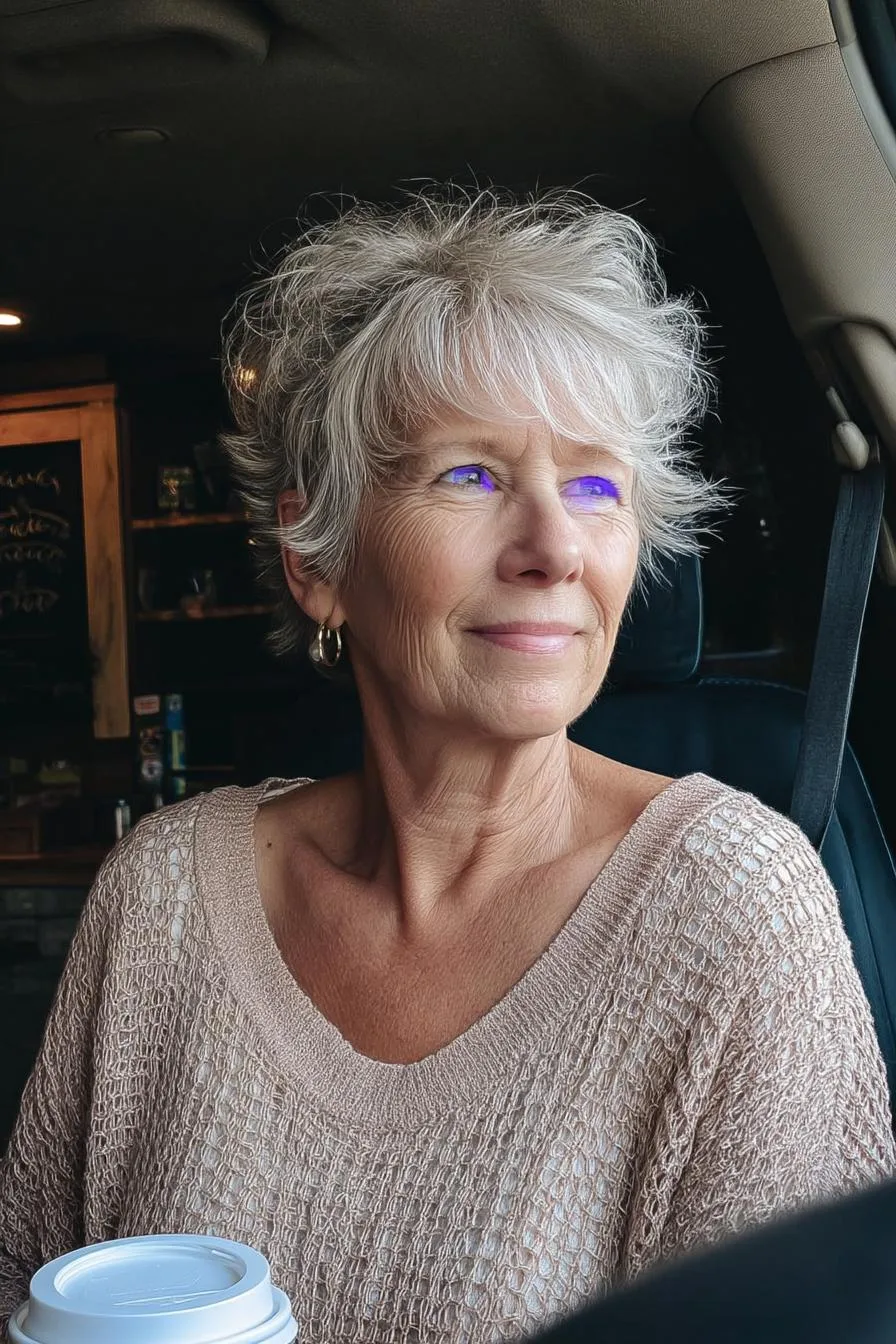 Textured Layers and Wispy Bangs