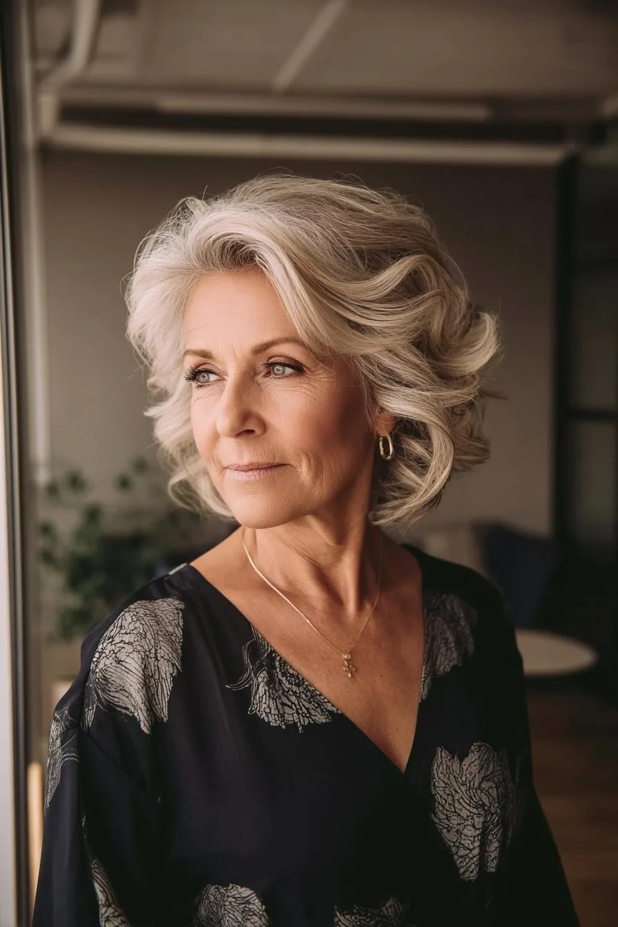 Timeless Elegant Curly Beauty