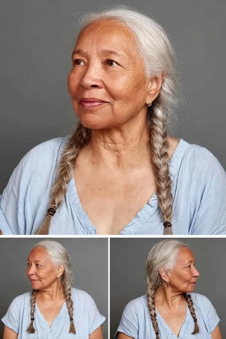 Timeless Grace in Braids